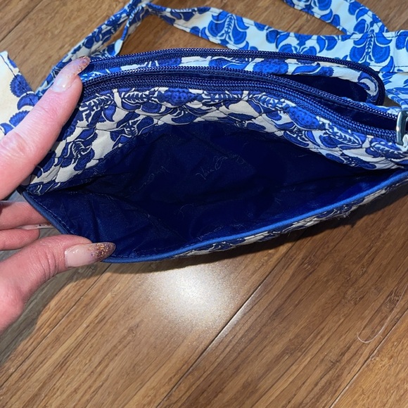 Vera Bradley bag cobalt tile adjustable purse - Picture 5 of 5